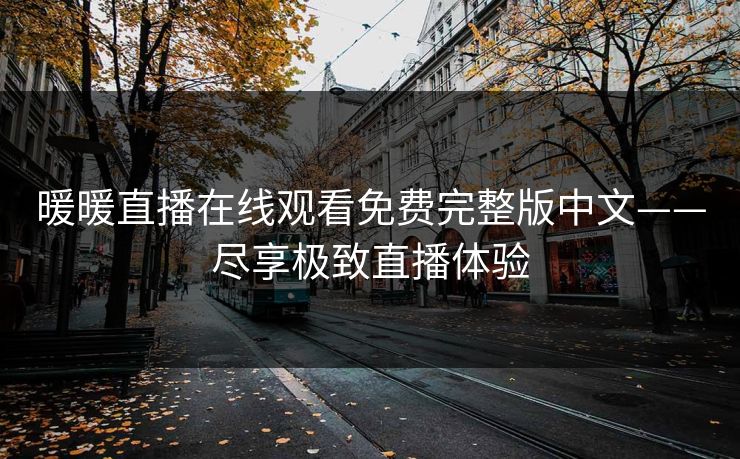 暖暖直播在线观看免费完整版中文——尽享极致直播体验